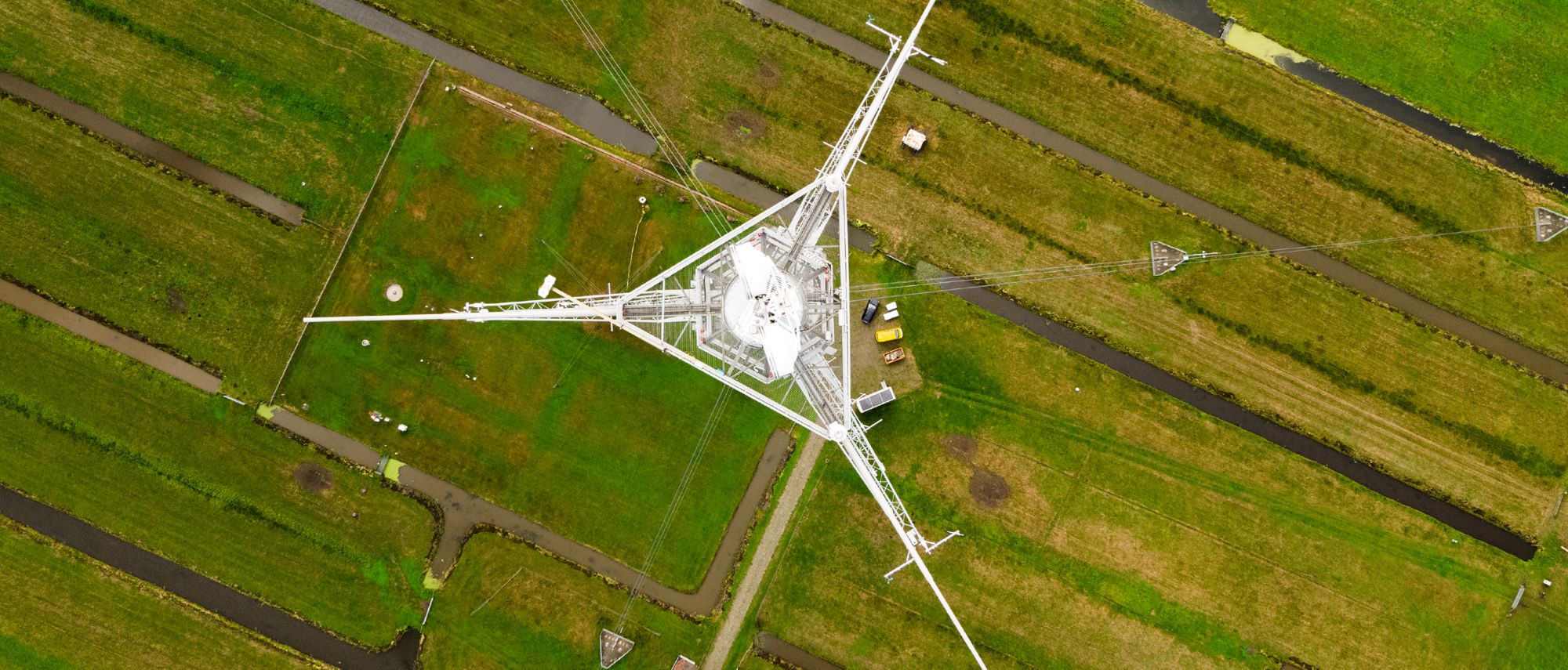 Aerial photo of Cabauw measurement station