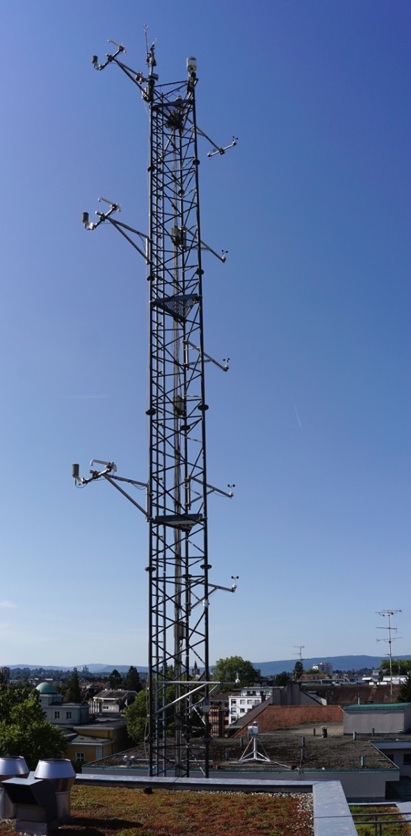 The Basel Klingelbergstrasse urban station, established in 2004, has one of the longest CO2-flux time series in the world measured in an urban environment. 