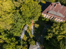 Berlin station from above 