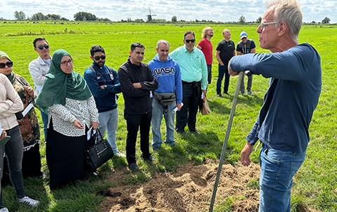 Attendees at Cabauw