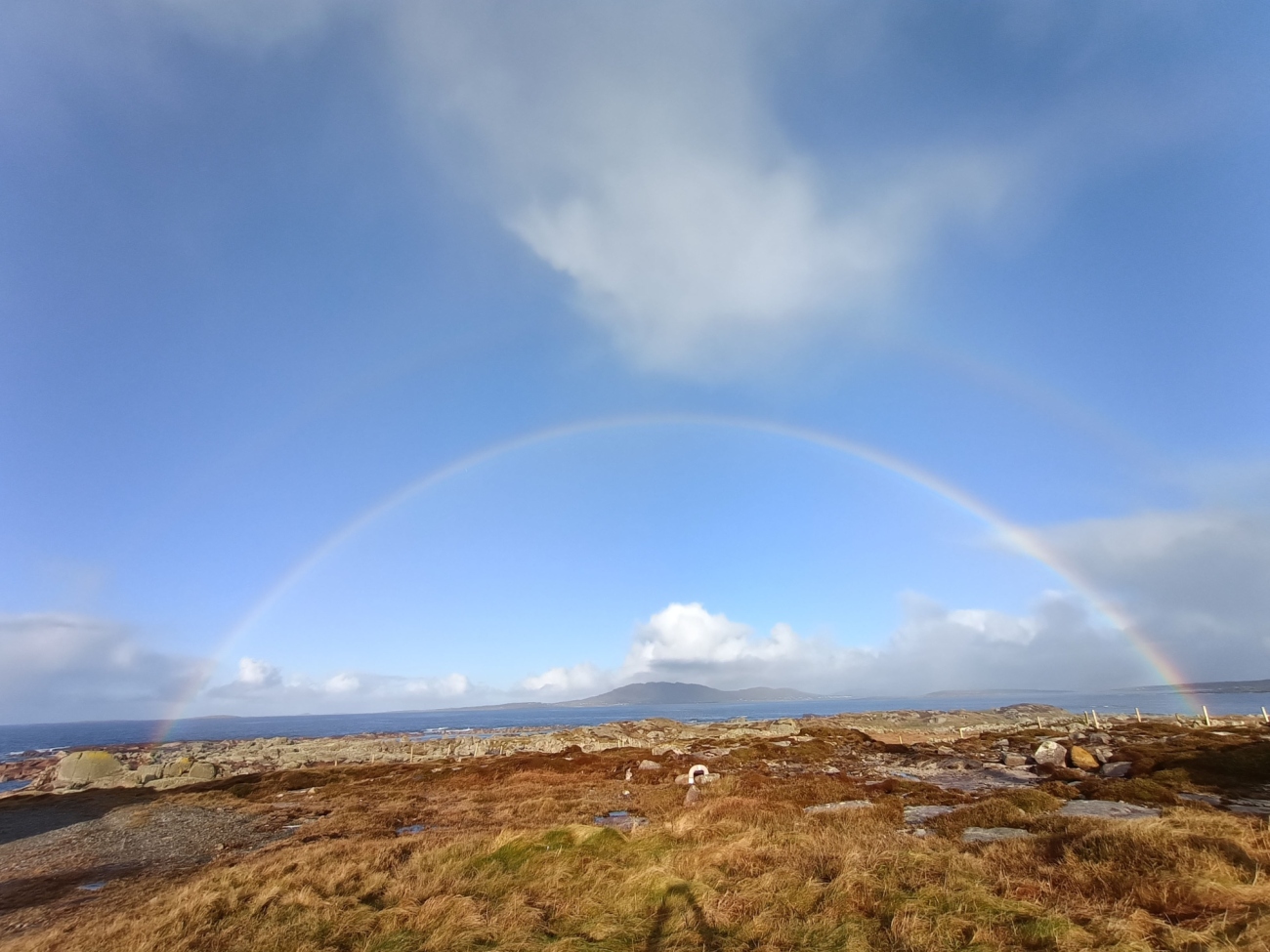 Rainbow over Mace Head